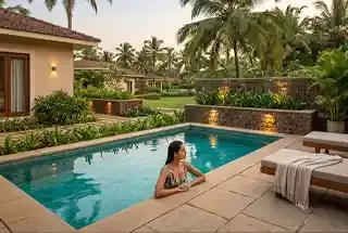 Private Pools at Shree Yagna Hiranandani Eleva Goa